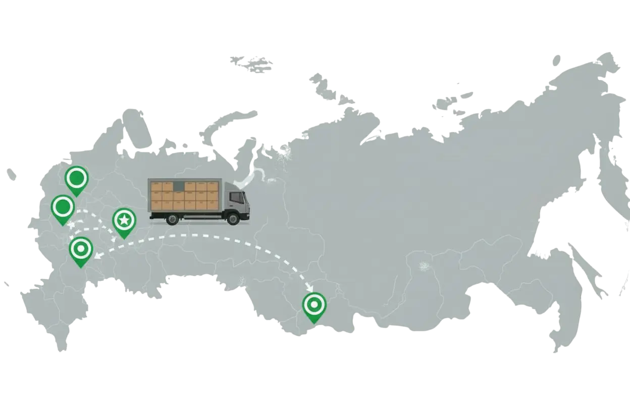 FTL (Full Truck Load) / Полная машина 1/2/5/10/20 тонн из Читы